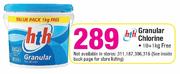 HTH Granular Chlorine Value Pack-10+1Kg Free