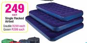 Single Flocked Airbed-Each