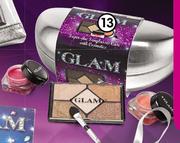 Glam Super Chic Sunglasses Case With Eyeshadow & Lipgloss