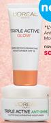 L'Oreal Anti-Shine Or Glow Moisturiser-50ml Each