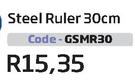 Steel Ruler (GSMR30)-30cm