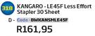 Kangaro LE45F Less Effort Stapler 30 Sheet (BWKANSMLE45F)