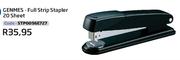 Genmes Full Strip Stapler 20 Sheet (STP0096E727)