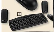 Genius Combo 3-In-1 Keyboard, Mouse And Speakers