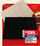 PnP Leather, Polycotton Or Shaggy Rug Assorted-200x150cm Each