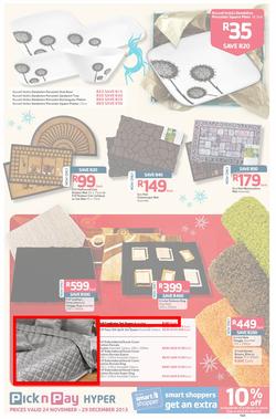 Pick n Pay Hyper: Save Big On All Your Favourites From Toys to Trees  ( 24 Nov - 29 Dec 2013), page 19