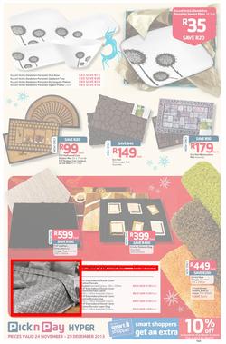 Pick n Pay Hyper: Save Big On All Your Favourites From Toys to Trees  ( 24 Nov - 29 Dec 2013), page 19