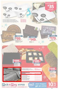 Pick n Pay Hyper: Save Big On All Your Favourites From Toys to Trees  ( 24 Nov - 29 Dec 2013), page 19