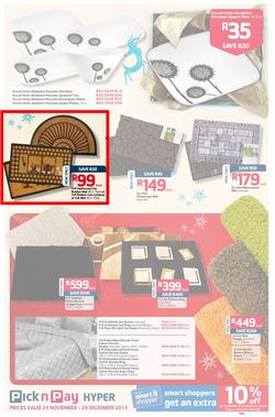 Pick n Pay Hyper: Save Big On All Your Favourites From Toys to Trees  ( 24 Nov - 29 Dec 2013), page 19