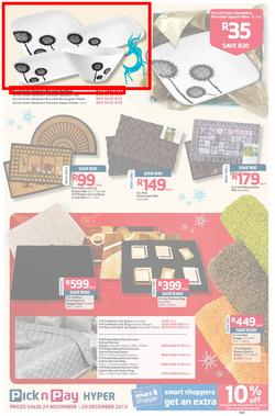 Pick n Pay Hyper: Save Big On All Your Favourites From Toys to Trees  ( 24 Nov - 29 Dec 2013), page 19
