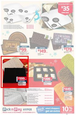 Pick n Pay Hyper: Save Big On All Your Favourites From Toys to Trees  ( 24 Nov - 29 Dec 2013), page 19