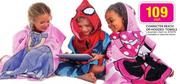 Character Beach Or Hooded Towels