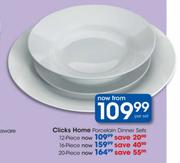 Clicks Home Porcelain Dinner Sets-12 Piece