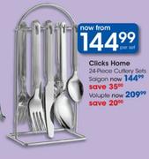 Clicks Home Cutlery Sets Saigon-24 Piece