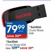 Sandisk Cruzer Blade-4GB