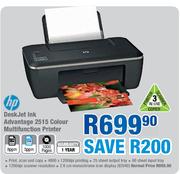 HP Deskjet Ink Advantage 2515 Colour Multifunction Printer