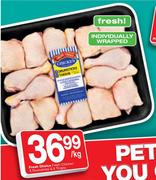 Fresh Choice Fresh Chicken 8 Drumsticks & 8 Thighs-Per Kg
