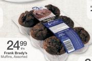Frank Brady's Muffins Assorted-6's Pack