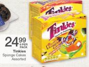 Trinkies Sponge cakes Assorted 6 per pack each