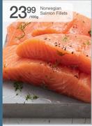 Norwegian Salmon Fillets-Per 100g