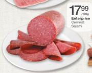 Enterprise Cervelat Salami-Per 100g