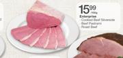 Enterprise Cooked Beef Silverside/Beef Pastrami Or Roast Beef-Per 100g 