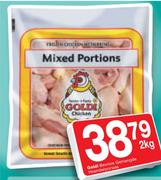 Goldi Bevrore Gemengde Hoenderporsies-2Kg