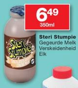 Steri Stumpie Gegeurde Melk Verskeidenheid- 350ml