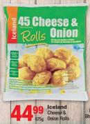 Iceland Cheese & Onion Rolls- 675g