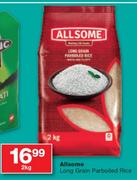 Allsome Long Grain Parboiled Rice-2Kg