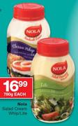 Nola Salad Cream Whip/Lite-500ml Each