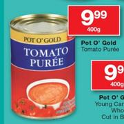 Pot O' Gold Tomato Puree-400g 