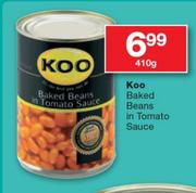 Koo Baked Beans In Tomato Sauce-410g 