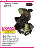 Special Chelino Coyote Travel System Each m.guzzle .za