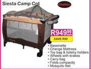 Chelino Siesta Camp Cot-Each