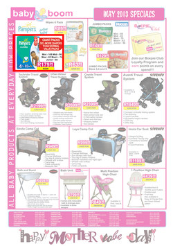Baby Boom: May Specials (1 May - 31 May 2013), page 1