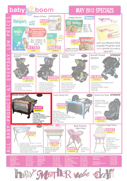 Baby Boom: May Specials (1 May - 31 May 2013), page 1