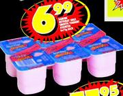 Danone Nutriday Snax Smooth Yoghurt Assorted-6 x 75g each