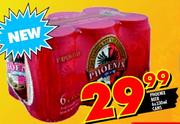 Phoenix Beer Cans-6x330ml