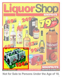Shoprite Gauteng Liquor (26 Mar - 9 Apr), page 1