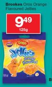 Brookes Oros Orange Flavoured Jellies-125g