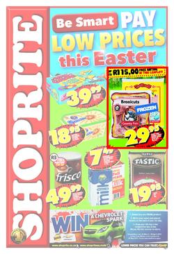 Shoprite Western Cape (28 Mar - 9 Apr), page 1