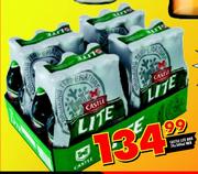 Castle Lite Beer-24x340ml NRB