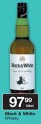 Black & White Whisky-750ml