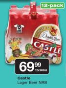 Castle Lager Beer NRB-12 x 340ml