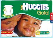 Huggies Gold Jumbo Pack Disposable Nappies-Per Pack