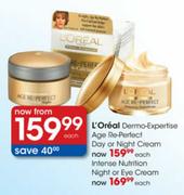 L'Oreal Intense Nutrition Night Or Eye Cream-Each