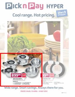 PicknPay Hyper : Cool Range, Hot Pricing (15 Apr - 6 May), page 1