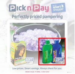 PicknPay : Perfectly Priced Pampering (17 Apr - 6 May), page 1