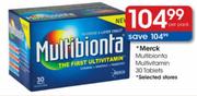 Merck Multibionta Multivitamin-30 Tablets